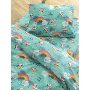 Σετ Σεντόνια Κούνιας Με λάστιχο My Kingdom Collection MK774 75X140+15 Palamaiki