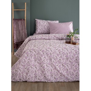 Σετ Σεντόνια Υπέρδιπλα Με λάστιχο Flannel Beauty FB0235 170X200+32 Palamaiki