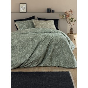 Σετ Σεντόνια Υπέρδιπλα Με λάστιχο Flannel Beauty FB0241 170X200+32 Palamaiki