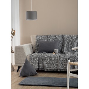 Ταπέτο κρεβατοκάμαρας Rugs Collection Lagos Grey 60X140 Palamaiki
