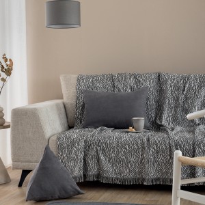 Ταπέτο κρεβατοκάμαρας Rugs Collection Lagos Grey 60X140 Palamaiki