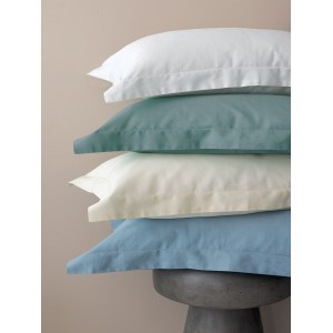 Ζεύγος Μαξιλαροθήκες Posh Sateen Posh Sateen Green 52X72 Palamaiki