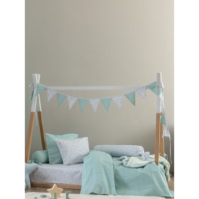 Διακοσμητικά σημαιάκια Bon Bon 240cm BB100-BB101 Aqua Palamaiki