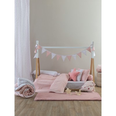 Διακοσμητικά σημαιάκια Bon Bon 240cm BB100-BB101 Rose Palamaiki