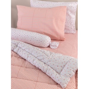 Διακοσμητική μαξιλαροθήκη Bon Bon Δ15X60 BB101 Rose Palamaiki