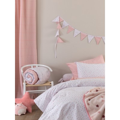 Κουρτίνα Bon Bon 170x270 BB100 Rose Palamaiki