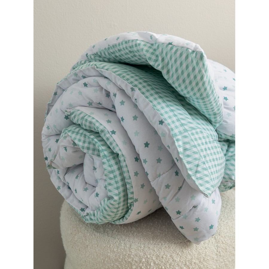 Πάπλωμα Κούνιας Bon Bon 110x150 BB101 Aqua Palamaiki