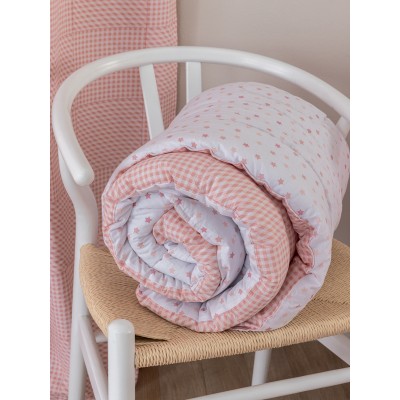 Πάπλωμα Κούνιας Bon Bon 110x150 BB101 Rose Palamaiki