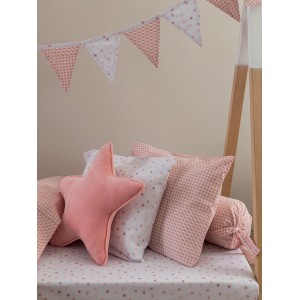 Σεντόνια Λίκνου 80x110 BB101 Rose Palamaiki