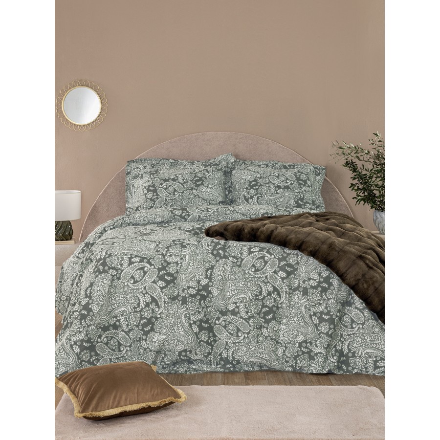 Σετ Παπλωματοθήκη Υπέρδιπλη Ivy 230x250 IS811 Palamaiki