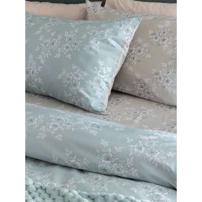 Σετ Υπέρδιπλα Σεντόνια Fashion Life 240x260 FL6280 Με Λάστιχο Palamaiki