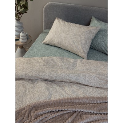 Σετ Υπέρδιπλα Σεντόνια Fashion Life 240x260 FL6286 Με Λάστιχο Palamaiki