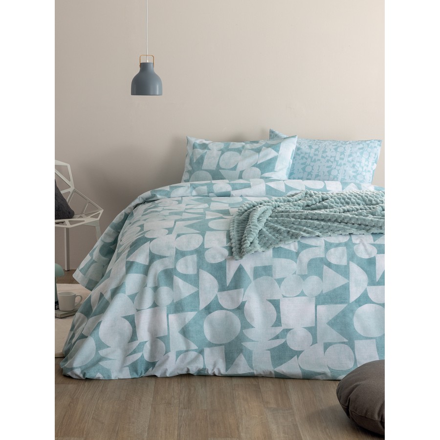 Σετ Υπέρδιπλα Σεντόνια Fashion Life 240x260 FL6288 Χωρίς Λάστιχο Palamaiki