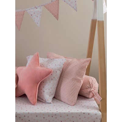 Ζεύγος Μαξιλαροθήκες 52x72 BB101 Rose Palamaiki