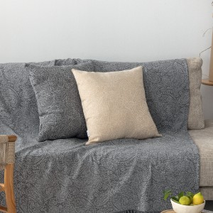 Διακοσμητικη Μαξιλαροθηκη Sena Beige 55X55 Palamaiki