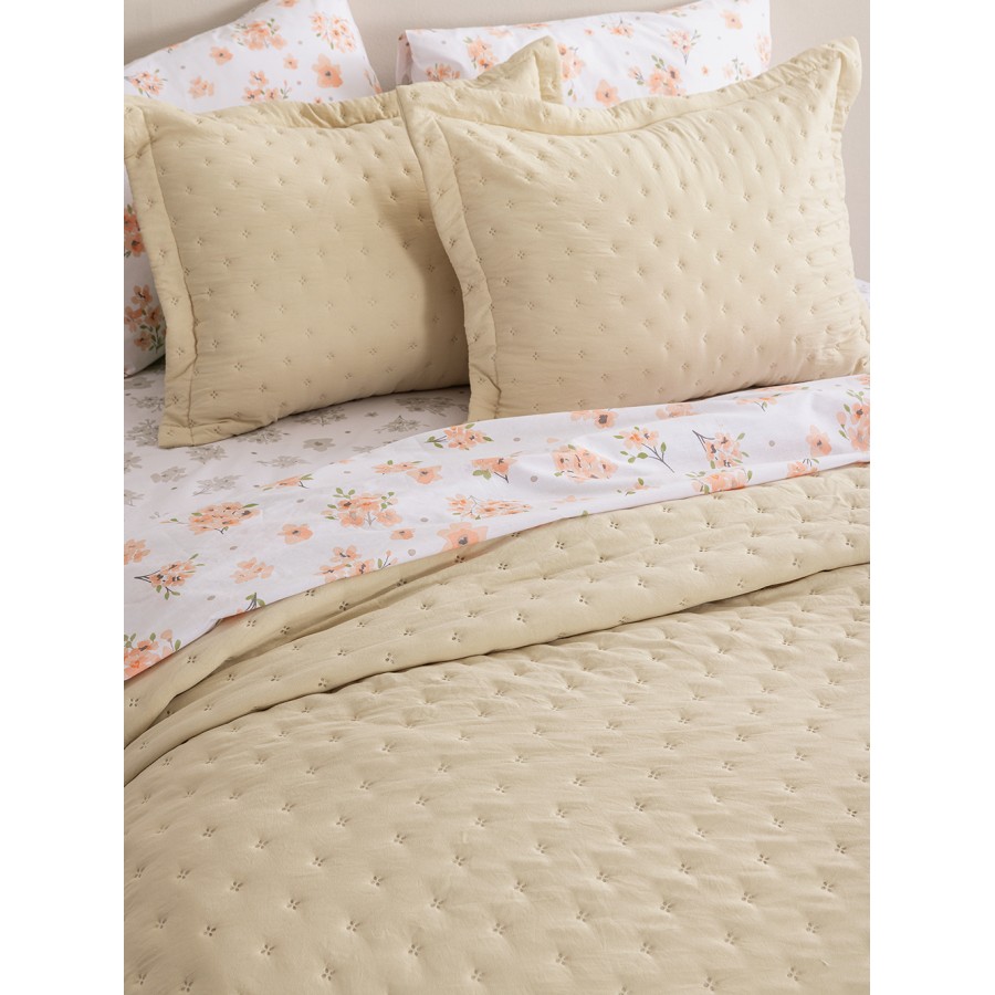 Κουβερλί King size 260x240 NICO/2 BEIGE