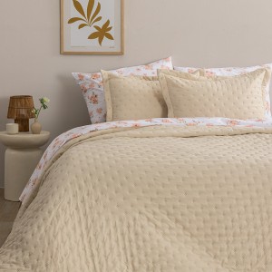 Κουβερλί υπέρδιπλο 220x240 NICO/2 BEIGE