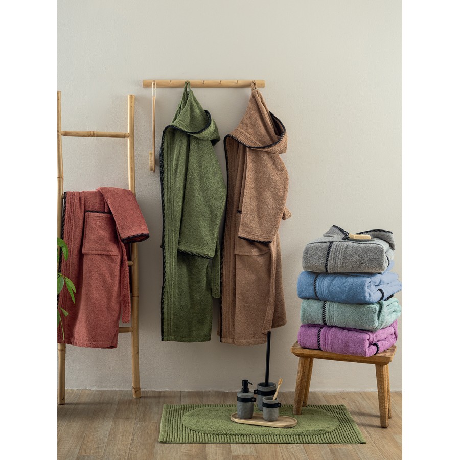 Μπουρνούζι Bath Collection X-Large Bridge Denim Palamaiki Μπουρνούζι Bath Collection X-Large Bridge Denim Palamaiki