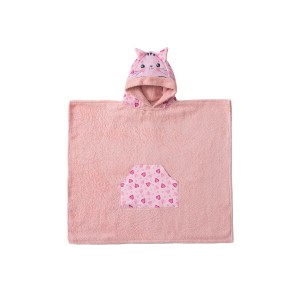 Παιδική πετσέτα με κουκούλα  Kitty 70X120 Palamaiki