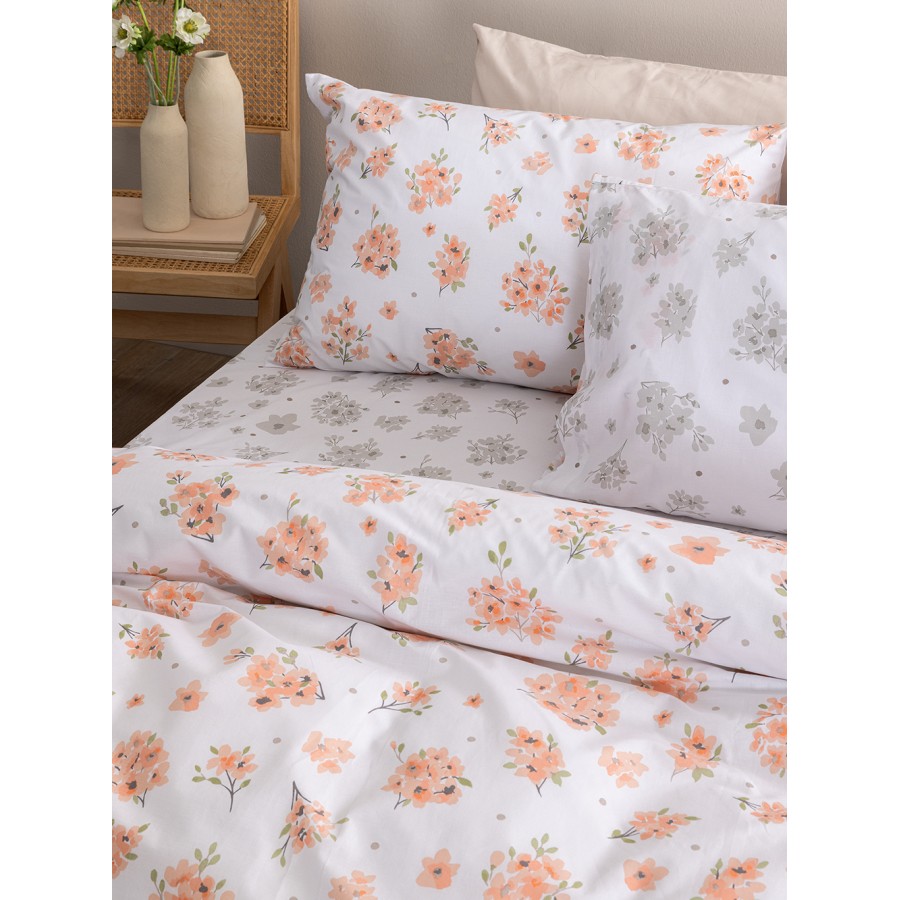 Σετ Μονά Σεντόνια Fashion Life 170x260 FL6295 Με Λάστιχο