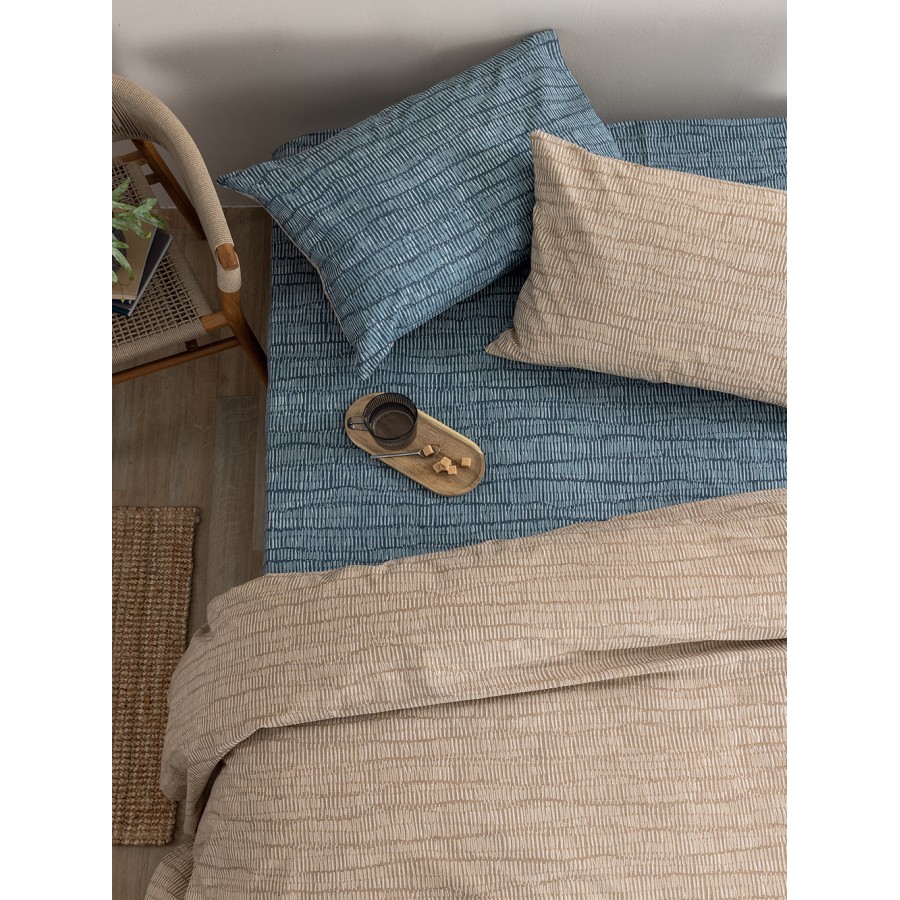 Σετ Μονά Σεντόνια Fashion Life 170x265 FL6301 Χωρίς Λάστιχο