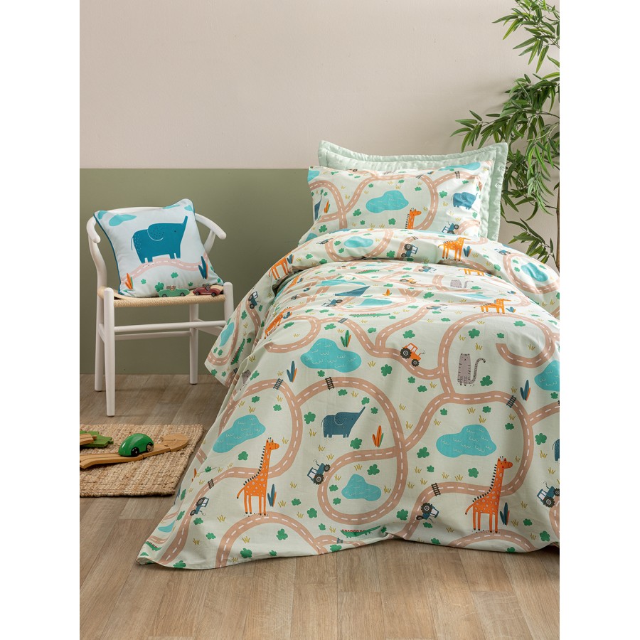 Σετ Μονά Σεντόνια My Kingdom Με λάστιχο MK777 110X200+30 Palamaiki Σετ Μονά Σεντόνια My Kingdom Με λάστιχο MK777 110X200+30 Palamaiki