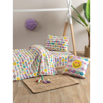 Σετ Μονά Σεντόνια My Kingdom Με λάστιχο MK780 110X200+30 Palamaiki