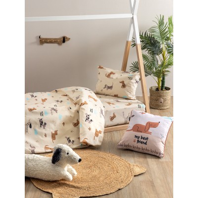 Σετ Μονά Σεντόνια My Kingdom MK783 170X260 Palamaiki Σετ Μονά Σεντόνια My Kingdom MK783 170X260 Palamaiki