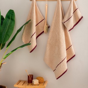 Σετ Πετσέτες 3Τμχ  Fivi Beige Palamaiki