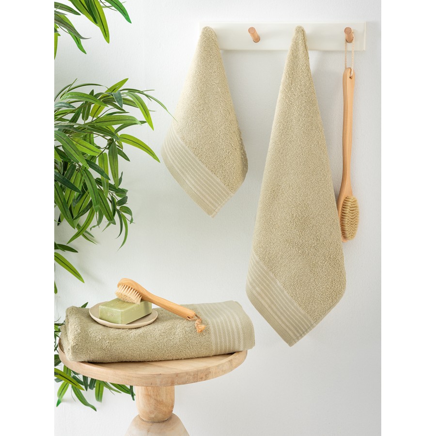 Σετ Πετσέτες 3Τμχ  Gary Beige Palamaiki