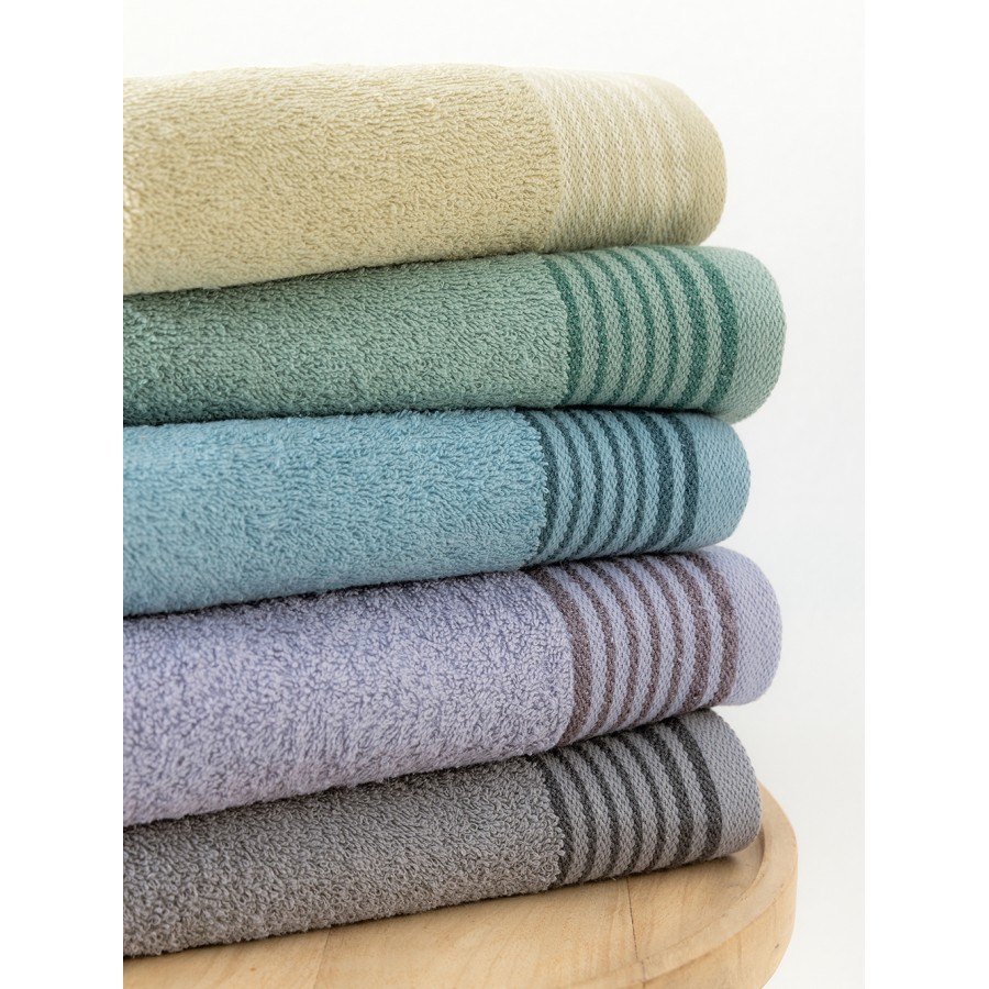 Σετ Πετσέτες 3Τμχ Gary Grey Palamaiki Σετ Πετσέτες 3Τμχ Gary Grey Palamaiki