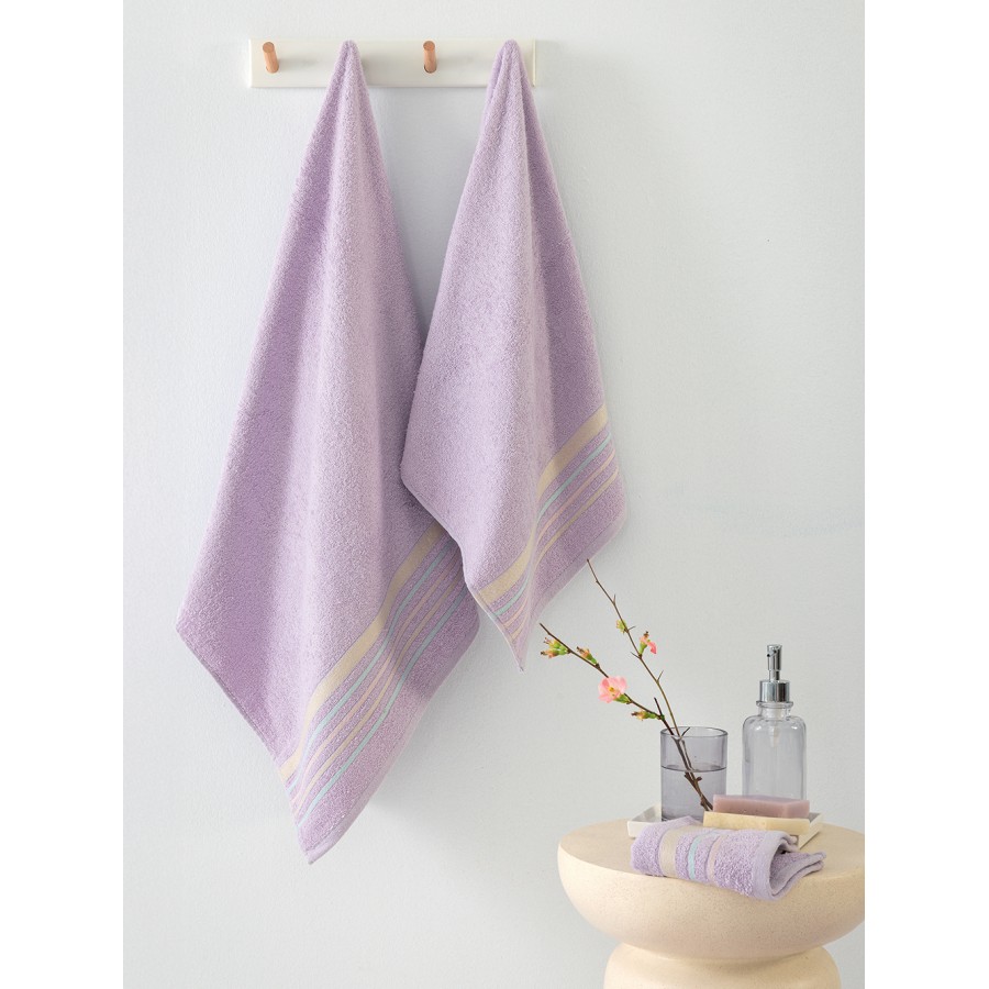Σετ Πετσέτες 3Τμχ  Monica Lilac Palamaiki
