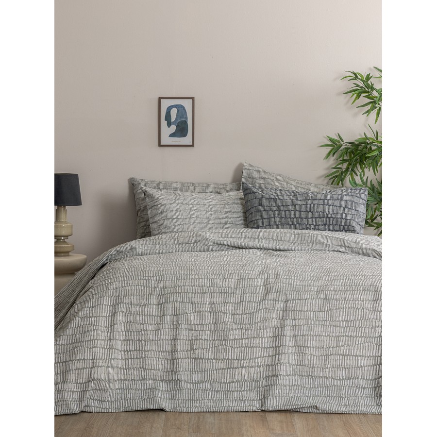 Σετ Υπέρδιπλα Σεντόνια Fashion Life 240x265 FL6302 Χωρίς Λάστιχο