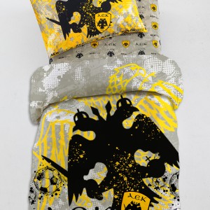 Ζεύγος Μαξιλαροθήκες Aek 1924  AEK9 52X72 Palamaiki