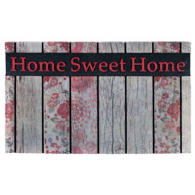 Sdim Αντιολισθητικό Πατάκι Εισόδου Ecomat 005 Home Sweet Home 45x75εκ.