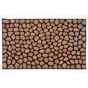 Sdim Αντιολισθητικό Πατάκι Εισόδου Ecomat 040 Tree Rings 45x75εκ.