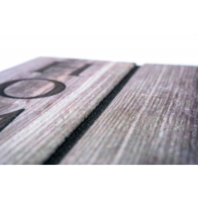 Sdim Αντιολισθητικό Πατάκι Εισόδου Ecomat 055 Home Wood 45x75εκ.