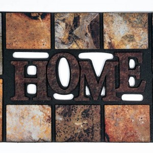Sdim Αντιολισθητικό Πατάκι Εισόδου Ecomat 705 Home Slate Beige 45x75εκ.