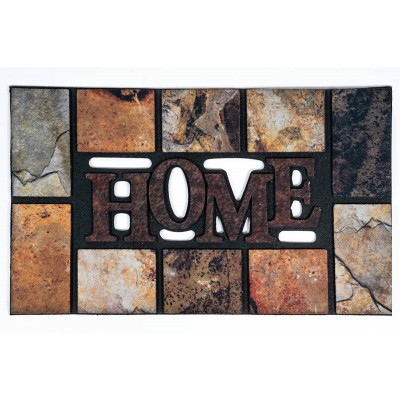 Sdim Αντιολισθητικό Πατάκι Εισόδου Ecomat 705 Home Slate Beige 45x75εκ.