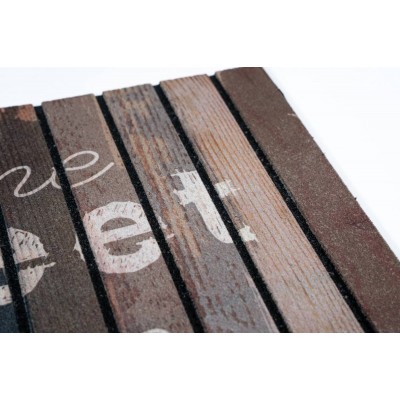 Sdim Αντιολισθητικό Πατάκι Εισόδου Ecomat 820 Home Sw Home Slats 45x75εκ.