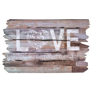 Sdim Αντιολισθητικό Πατάκι Εισόδου Ecomat 835 Love is All You Need 45x75εκ.