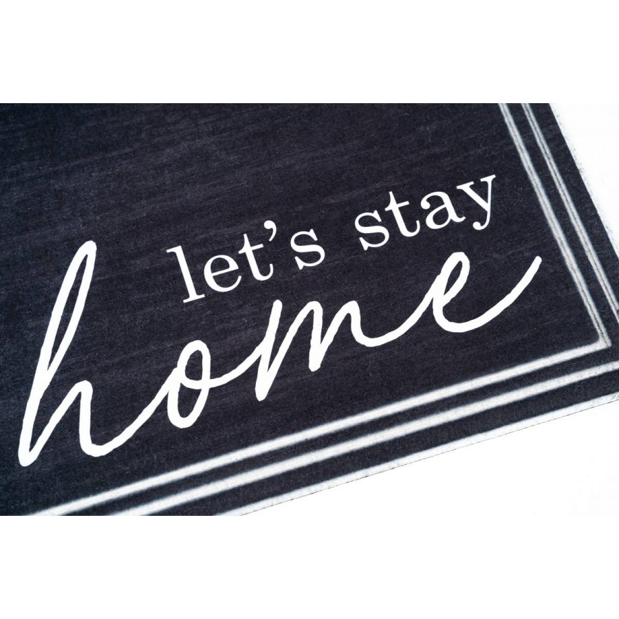 Sdim Αντιολισθητικό Πατάκι Εισόδου Ecomat Tradition 700 Let's Stay Home 45x60εκ.
