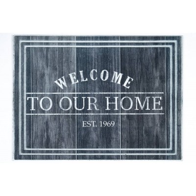 Sdim Αντιολισθητικό Πατάκι Εισόδου Ecomat Tradition 730 Welcome To Our Home 45x60εκ.