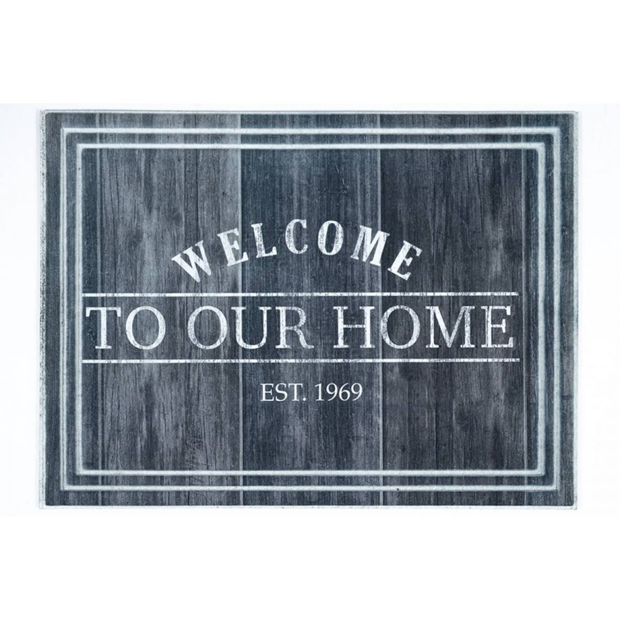 Sdim Αντιολισθητικό Πατάκι Εισόδου Ecomat Tradition 730 Welcome To Our Home 45x60εκ.