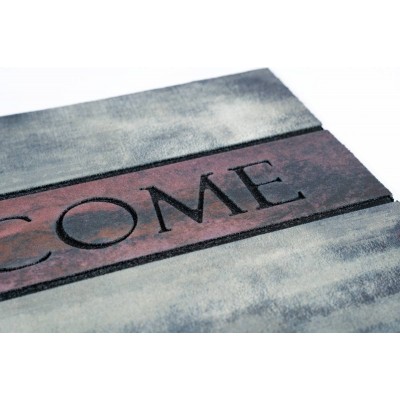 Sdim Αντιολισθητικό Πατάκι Εισόδου Residence 019 Welcome Concrete 45x75εκ.