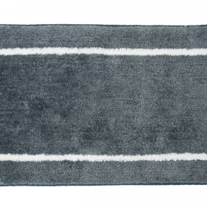 Sdim Βαμβακερό/Microfiber Αντιολισθητικό Πατάκι Μπάνιου Space 003 Gray 45x85εκ.
