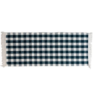 Sdim Βαμβακερό Πατάκι Κουζίνας Matrix 003 Μπλέ 50x135εκ.
