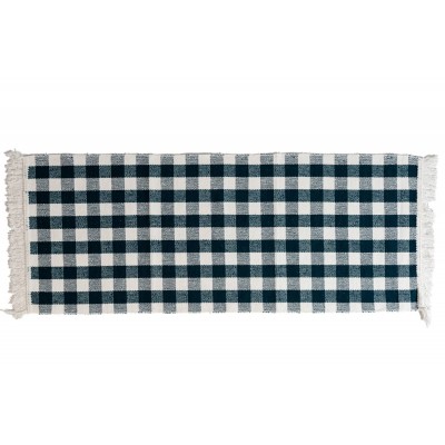 Sdim Βαμβακερό Πατάκι Κουζίνας Matrix 003 Μπλέ 50x135εκ.