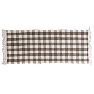 Sdim Βαμβακερό Πατάκι Κουζίνας Matrix 004 Καφέ 50x135εκ.