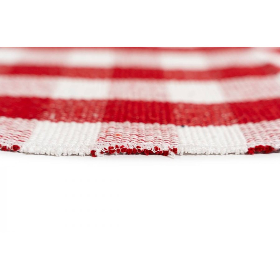 Sdim Βαμβακερό Πατάκι Κουζίνας Matrix 005 Κόκκινο 50x135εκ.